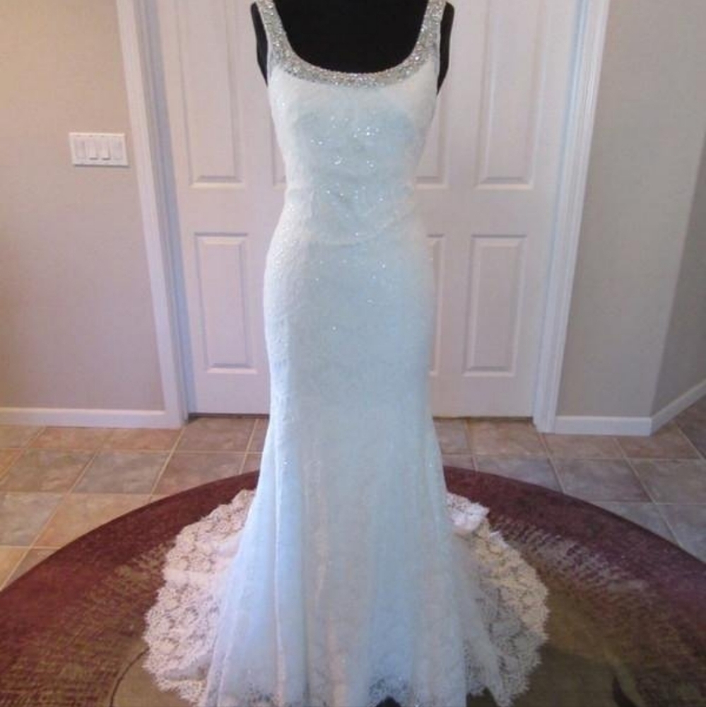 Allure Bridal wedding dress Size 14